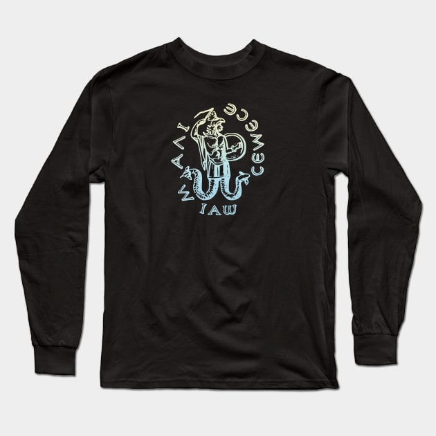 Abraxas Long Sleeve T-Shirt by Blacklinesw9